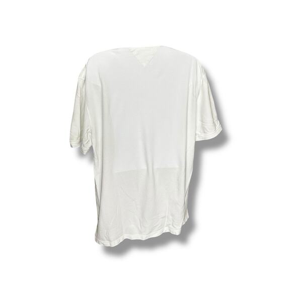Tommy Hilfiger Men's White Polo Stars & Stripes Collar XXXL 3XL Patriotic USA - Picture 3 of 5
